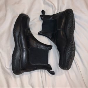 Prada Archive Black Vibram Sole Boots